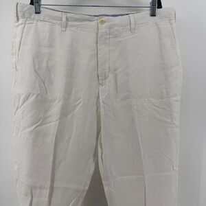 Polo Ralph Lauren Mens 38x32 Classic Fit 100% Linen Pants